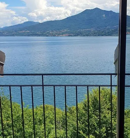 公寓 Bella Vista Maggiore Einzigartiger Blick 365 Tagen