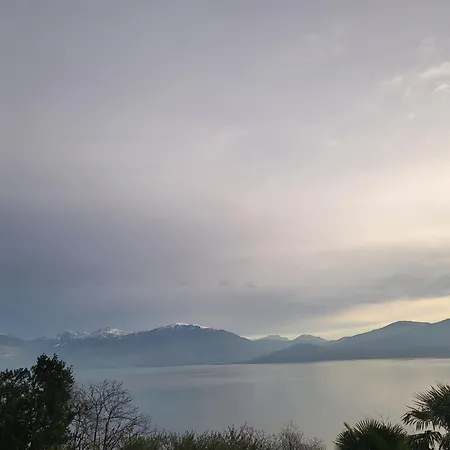 公寓 Bella Vista Maggiore Einzigartiger Blick 365 Tagen